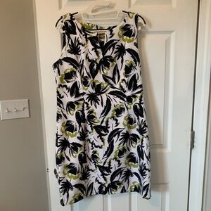 Ronni Nicole Black & Green Dress, 14P, NWT